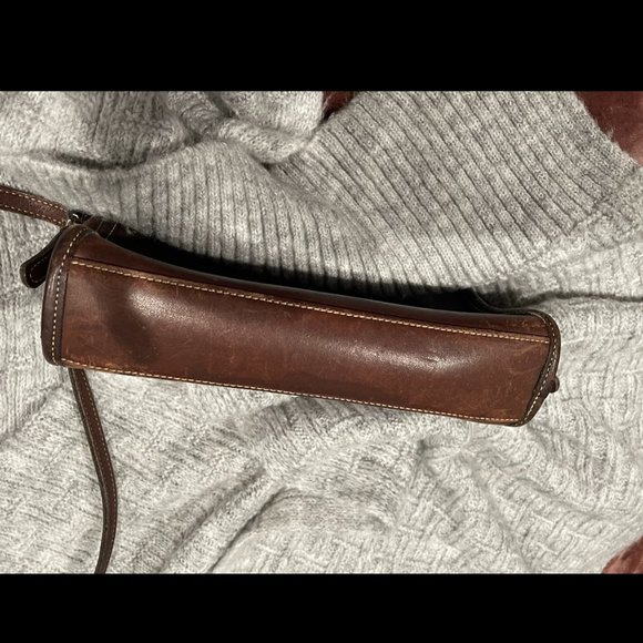 Vintage Leather Coach Purse in Brown - Picture 4 of 9